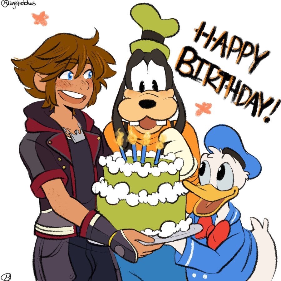mellysketches:  Happy birthday goofy!✨🎉