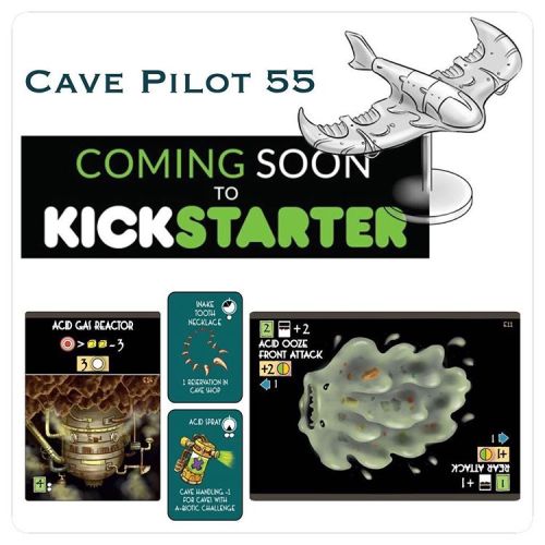 We’re getting closer: at the end of this month Cave Pilot 55 will finally be launched on Kicks