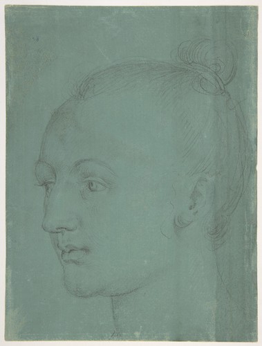 Head of a Young Woman, Albrecht Dürer, 1522, Robert Lehman CollectionRobert Lehman Collection, 