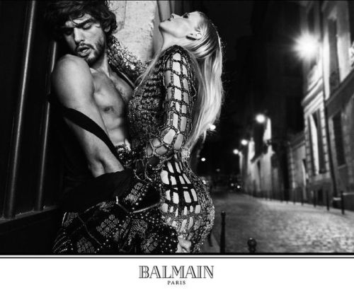 Olivier Rousteing shot his first Balmain campaign outside of the house’s flagship in Paris 