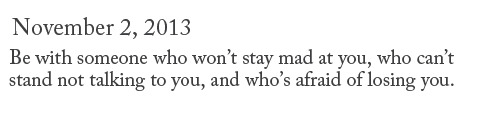 Yours Truly, B
