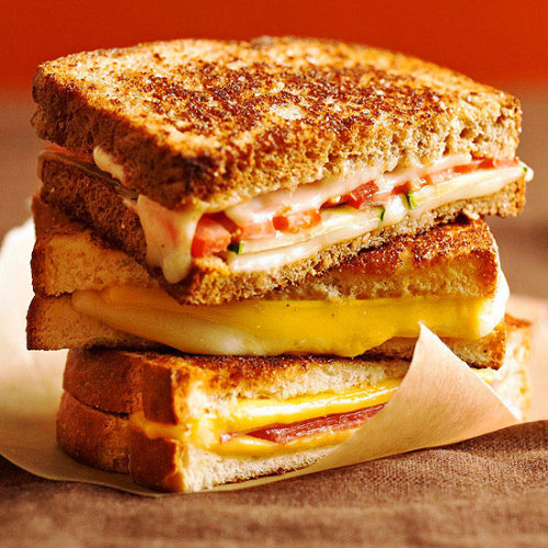 bhgfood:  Grilled Cheese Sandwiches: Our melty Dijon and cheddar grilled cheese offers delectable variations.
