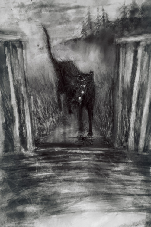 cinemamind: Some Stephen Gammell-esque pieces I made for the Chilling Tales for Dark Nights: Scary S