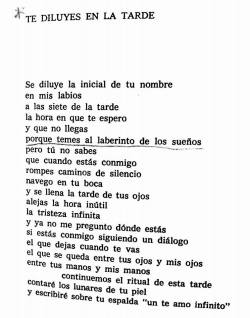 cantardelcid:  “Porque temes al laberinto de los sueños”-Andrés Huerta