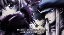 rohangoestohell:  literally every episode of the chimera ant arc 