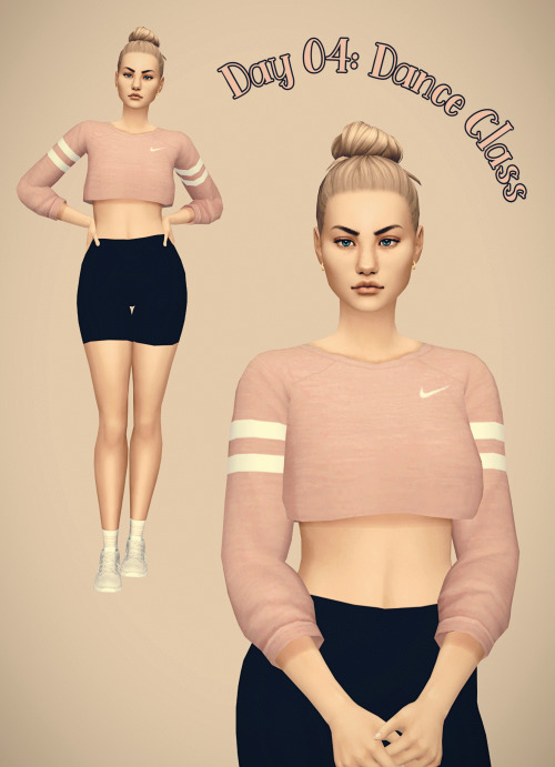 plumbobcrumble: ABUNDANCEOFPIXELS 25 DAY LOOKBOOK CHALLENGEDay 04: Dance ClassGenetics: See this pos