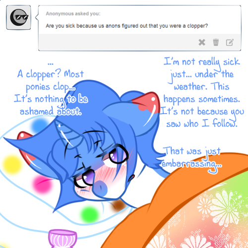 questions-for-peachy:  I- I-! …Oh no… (And the meaning of his cutie mark is revealed on the 100th picture post on here! (Not like most of you didn’t already know~) -Mun)  =O GASP~! x: