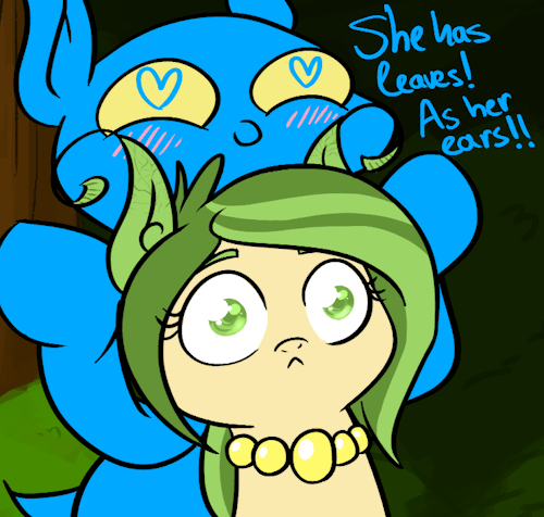 scootalootheadventurer:  Can we get back to what’s important?  X3! Looks like somepony has a new fanboy~!