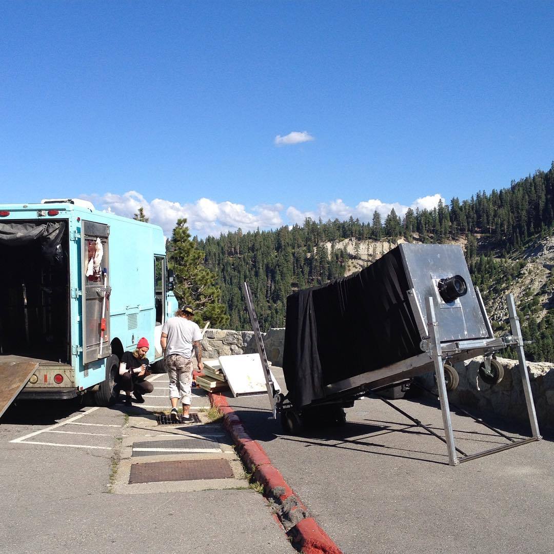 The rover has landed. @will_eichelberger @lvance2010 @cs_k #emeraldBay #laketahoe #wetplate #mars