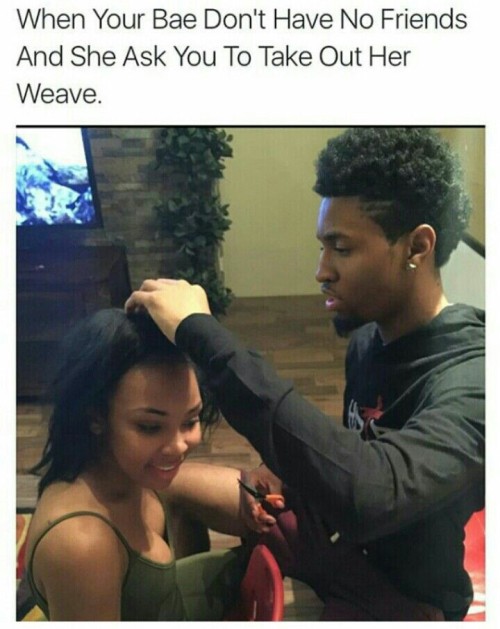 prettyandmean:  imageof1love: Guys really love doing their ladies’ hair… They just don’t want you to know it because you’ll have them do it all the time. And work is, actually involved in doing it. Wheeeeeew!  How he washing her hair tho lol 