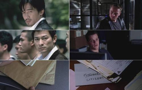 Infernal Affairs (Andrew Lau, 2002) The Departed (Martin Scorsese, 2006)