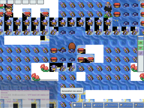 jackalkingston:  HOLY SHIT HELP IT GLITCHED AND NOW IM REAPPED IN THIS HELLIH WATERWORLD ALL THE GRASS IS BLASTOICE THE MUSIC SOUNDS LIKE HELL