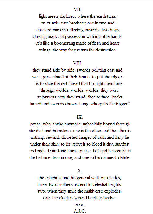 demisexualsam:A Karri inspired and Richard Siken influenced poem.