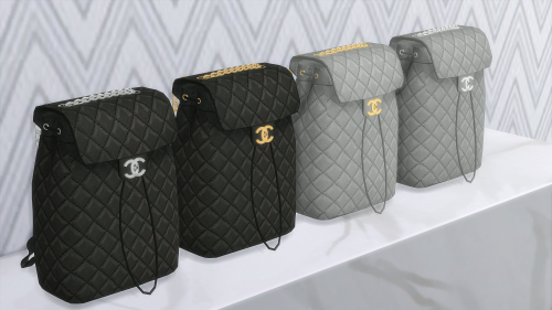  Chanel Urban Spirit Luxury Backpack Vol.1 *Brand new & original meshes by me*Comes in Black &am