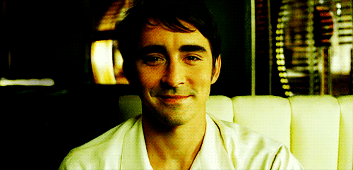 When Lee Pace does this:  Or this: OR THIS:  And this:  This is how I react:   BUT WHEN HE DOES THIS:  This is how I react:     