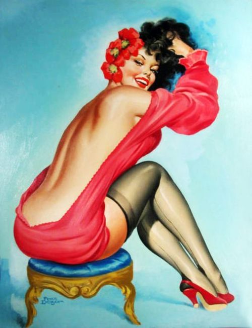 XXX moderngrease:  Peter Driben Pin Up Artist photo