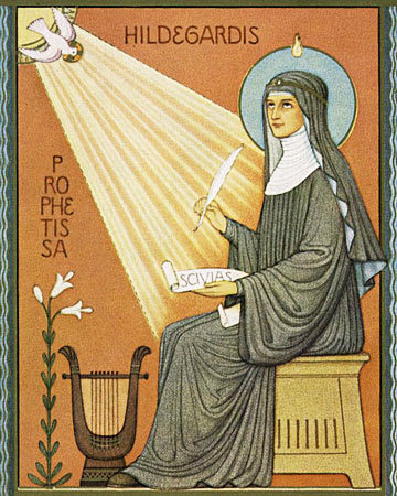 Happy Birthday to Hildegard of Bingen, the rock star of the Middle Ages.September 16th, 1098