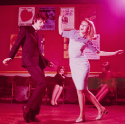 townhsend:A young mod style couple dance