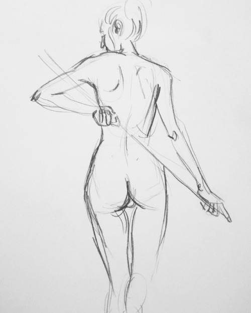 Hello there, t’s been a while without any post sorry ! Here’s some life drawing from a f