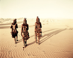 Himba,an ancient Namibian tribe. Photo by Jimmy Nelson