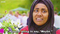 demelzahcarne:   I’m really proud of Nadiya. So not confident to start with and