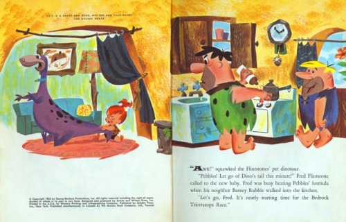 Illustrations from the Hanna-Barbera Little Golden Books. The economical, appealing Hanna-Barbera st