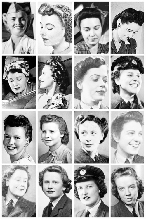 Porn photo  WWII HairstylesA collection of WWII photographs,