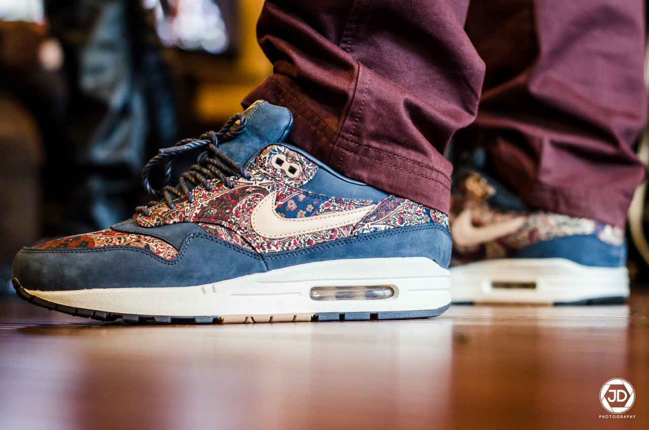 Liberty x Nike Air Max 1 wmns 'Bourton' (by... Sweetsoles – Sneakers, kicks and trainers.