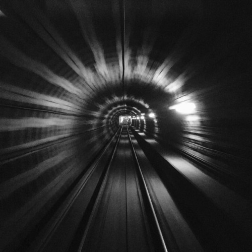 Heading Back From Washington D.C. To Maryland On The Metro. #dcmetro #tunnel #metrorail #wmata #subway