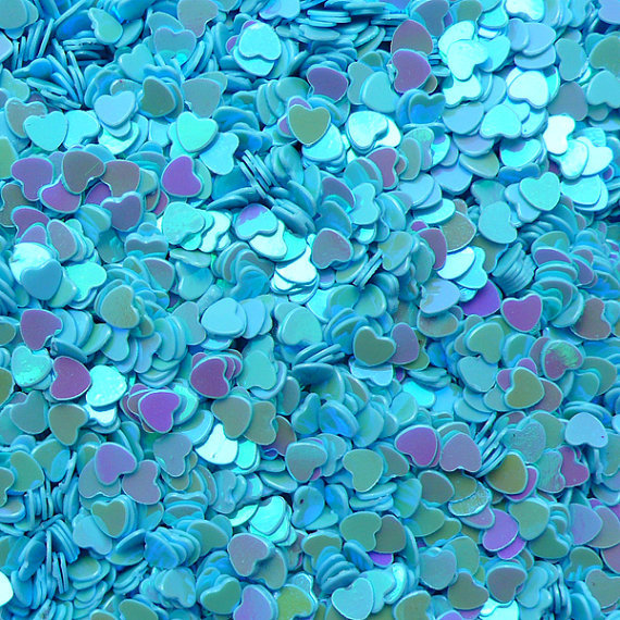 littlealienproducts:Heart &amp; Star Glitter Confetti from  MiniatureSweet  