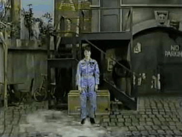 humanoidhistory:Astronaut Sally Ride, the first American woman in space, appears on Sesame Street in