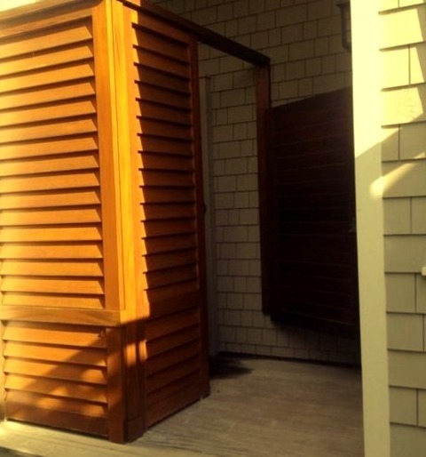 Roof Extensions DeckMedium-sized, Elegant Backyard Deck Image With An Addition To The Roof