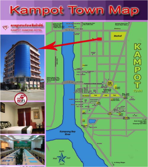 Kampot Diamond Hotel — Contact