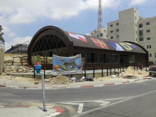 openlyawesome:  openlyawesome:  openlyawesome:  openlyawesome:  openlyawesome:  someone’s building an actual Krusty Krab less than 6 miles from where i live  no really, it’s in construction   it’s coming along nicely   they put up the flags   Updates: