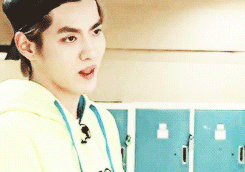 yeahppuda:  abc of  my biases : kris↪ because everyone loves his “Cold guy”