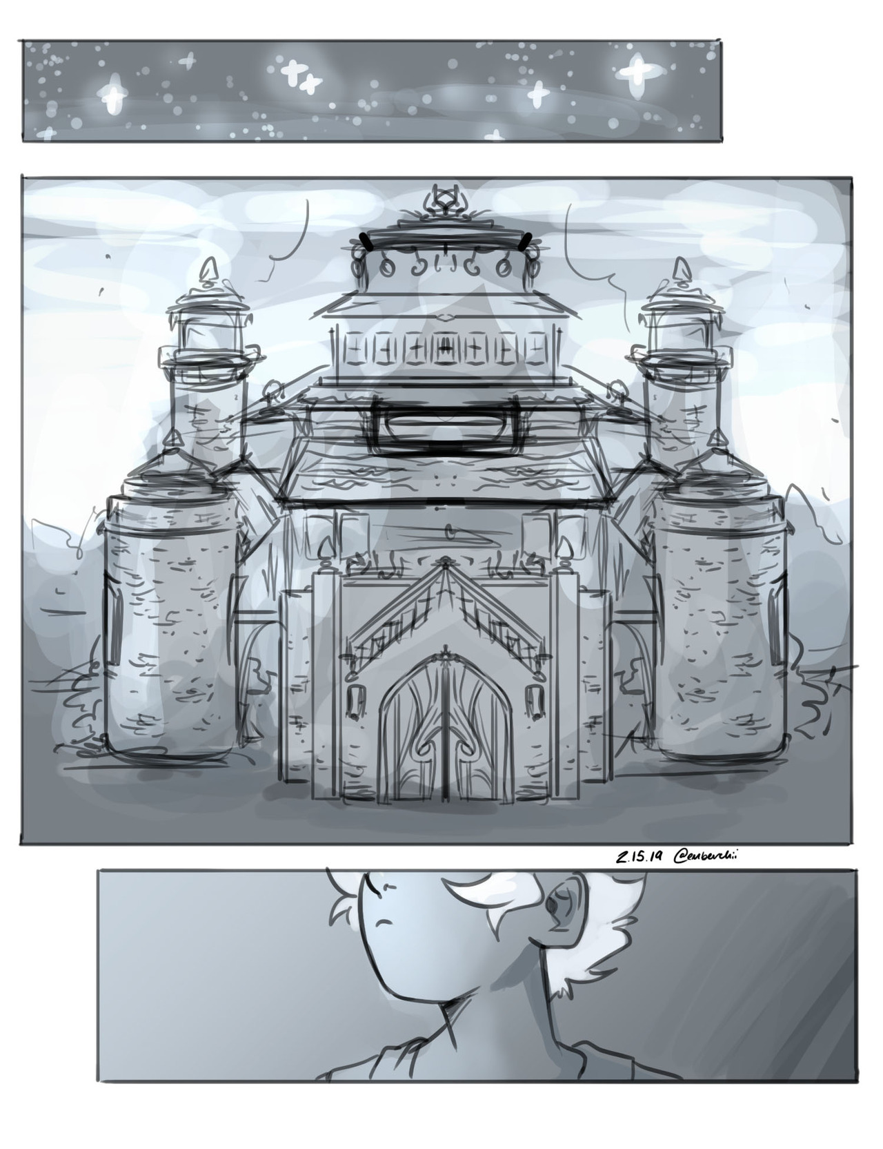 emberchii:  Elysium Is Calling. I had such a fun time doing this tbh