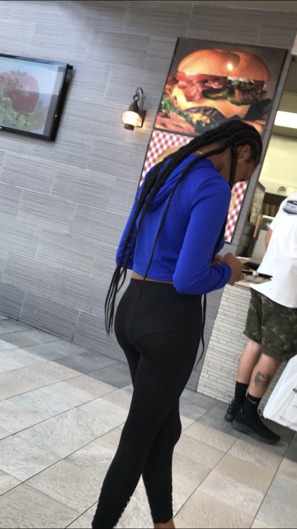 Fine Ass Ebony Teen With See Through Leggings Whi Tumbex