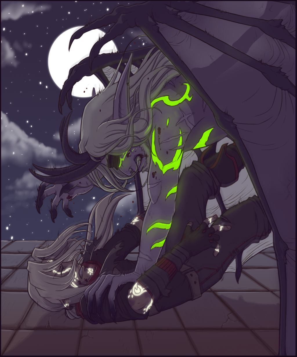 embersign:  Hyoue smashing Vyen by CrewOfTheBloodyDawnOLD PICTURE- but is relevant
