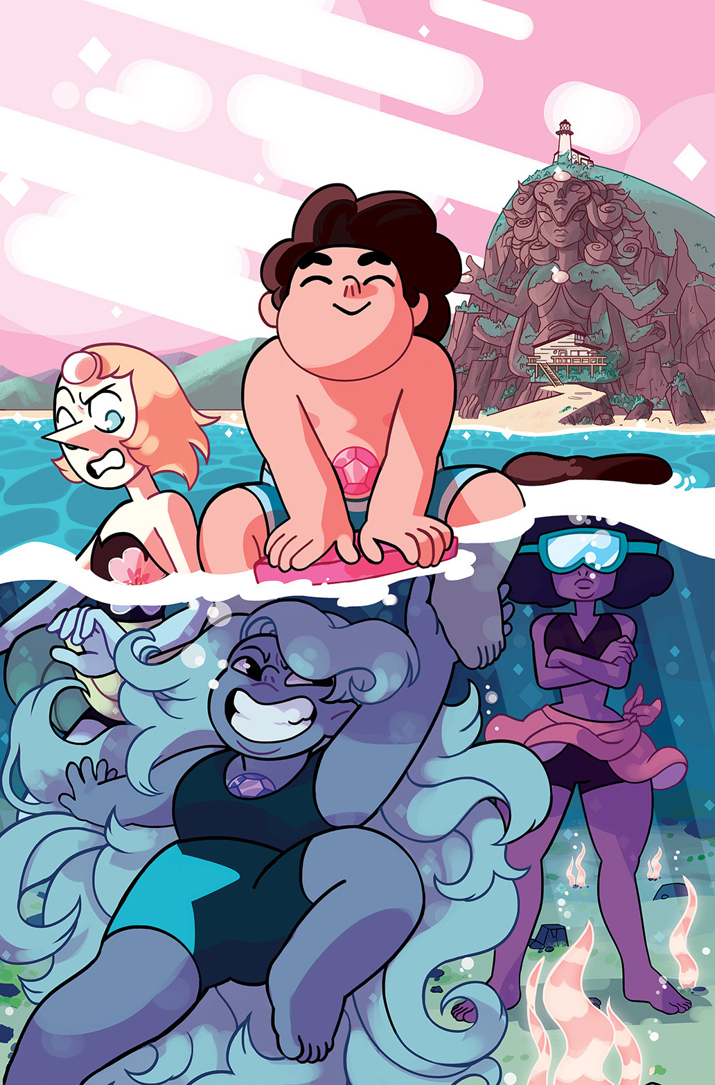 as-warm-as-choco:  STEVEN UNIVERSE Comics’ Covers (pt.2) : Illustrated by: Stu