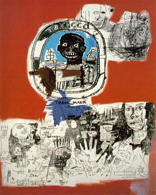 artist-basquiat:Logo, 1984, Jean-Michel Basquiat
