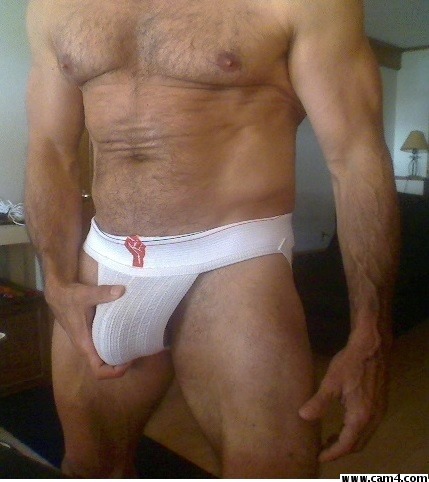horny-dads:  Dad in his Jockstrap  horny-dads.tumblr.com   