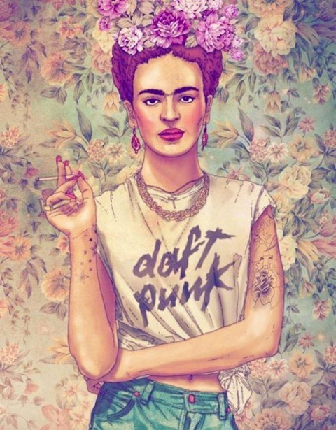 ogress:  goblinqueer:  fagstache:  2jam4u:  the6thsiren:  Frida Kahlo be like: capitalism is evil and fuck industrialization  Modern day Frida Kahlo “fans,” be like: let’s take her life/art and have it become another commodity that can be sold