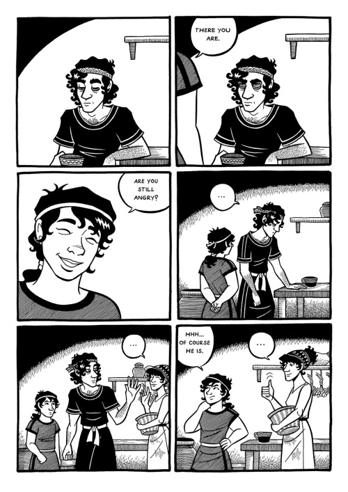 theia-mania-comics: The Family Party 111. Finally a new page. Ugh, I feel so rusty. And unfortunatel