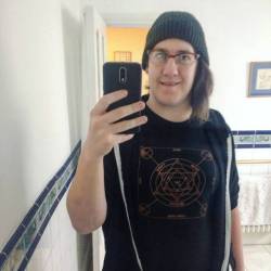 ifixbicycles:  Because I look cute today in my favourite #godspeedyoublackemperor T-shirt and beanie #cuteaf #transbutch #transgender #selfie   Cute asf is true tbh