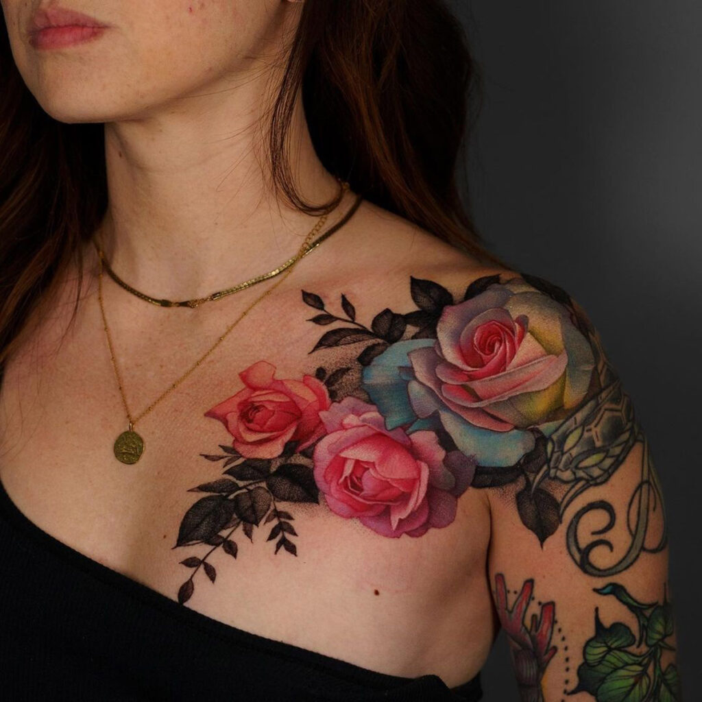 115 Patchwork Tattoo Ideas That Definitely Aren't Your Granny's Quilt |  Bored Panda
