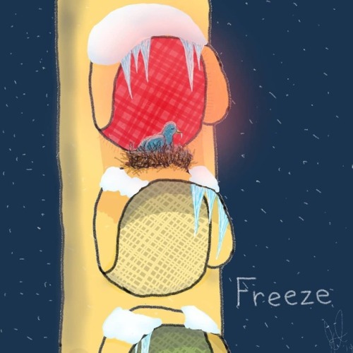 Freeze #Inktober2019 #inktoberday4 https://www.instagram.com/p/B3OaOcQgXg7/?igshid=hgrxzh3q9r42