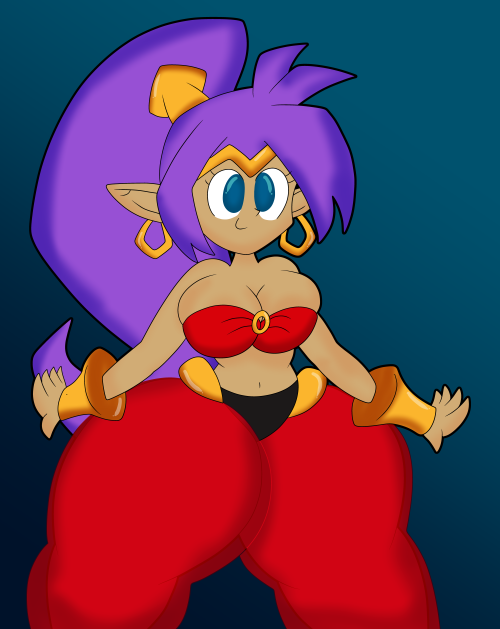 That new Shantae trailer thingy made me really want to draw her. I’ll upload this one now, but