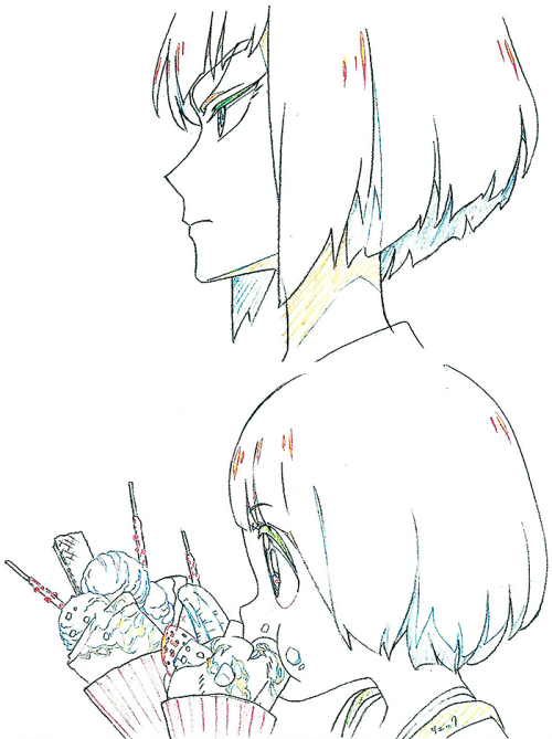 h0saki:Beautiful keyframes of Kill la Kill’s epilogue!Taken from the KlK Key Art Collection Vol 3.