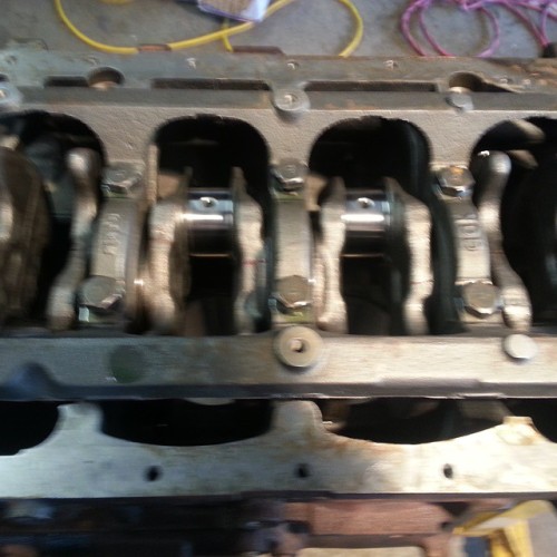 Crankshaft in it. #8boltracing #dsmtuners #4G63 #eclipse #2g #4g63t #4g #7bolt #Dsm #awd #gsx #misub