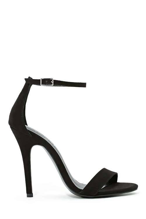 High Heels Blog all-black-all-the-time: Shoe Cult Adore Sandal - Black via Tumblr